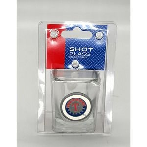 New Texas Rangers Baseball Collectible Shot Glass NIP - 372